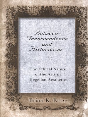 cover image of Between Transcendence and Historicism